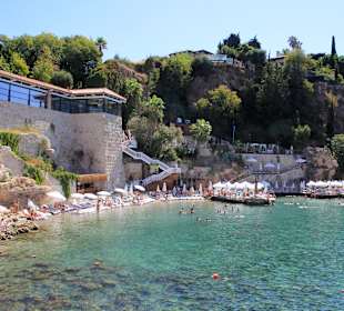 Antalya Strand am Hafen