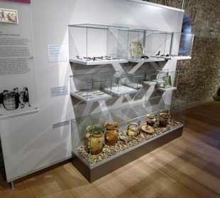 Bodenfunde im Museum Barockscheune