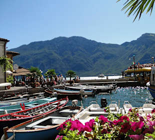 Toller Hafen von Limone