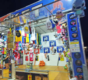 Geschäfte auf der Kirmes