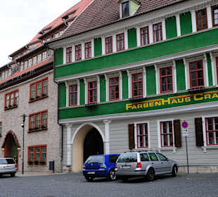 Hinter der Divi-Blasii-Kirche
