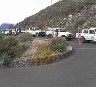 Unsere Jeeps auf La Gomera