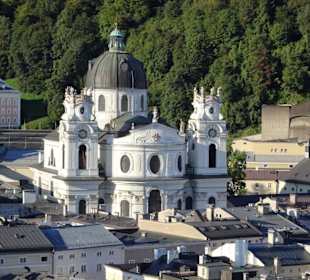 Der Dom vom Kapuzinerberg aus gesehen