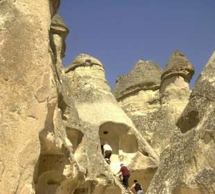 Felsformationen in Kappadokien