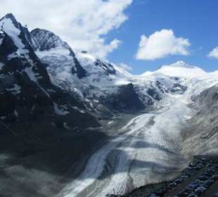 Der Großglockner mit Gletscher
