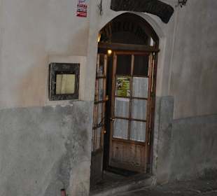 Seitlicher Eingang zum eigentlichen "Keller"