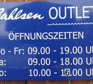Öffnungszeiten Bahlsen Outlet Cuxhaven (Mai 2024)