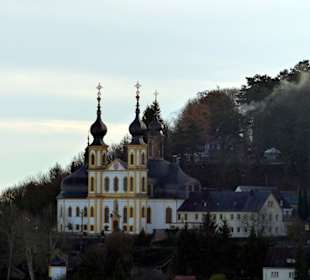 Blick von der Festung zum Käppele