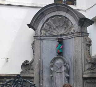  Manneken Pis in Brüssel, Belgien 