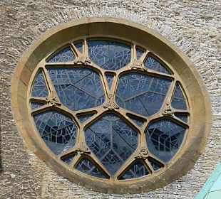 Rosette von außen