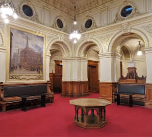 Rundgang durch das Rathaus von Hamburg