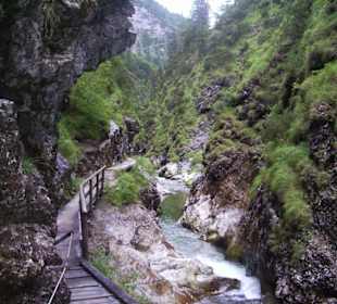 Ansicht Weissbachschlucht