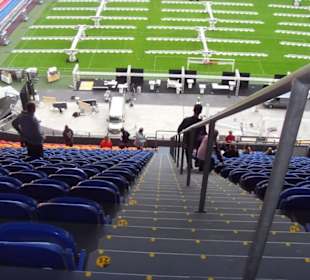 Ganz schön steiler Oberrang