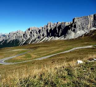 Passo Falzarego auf der Großen Dolomitenstraße