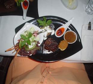 Kamelsteak mit Folienkartoffel