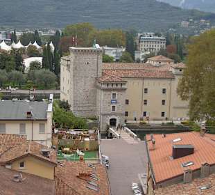 Ausblick auf Wasserschloss/Museum Rocca di Riva