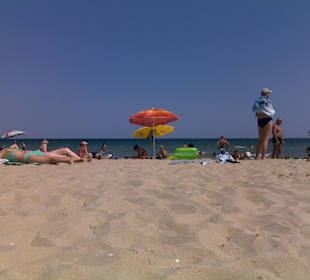 Sehr schöner Hotelstrand