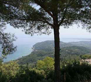 Aussicht von der Kirche Chlomos