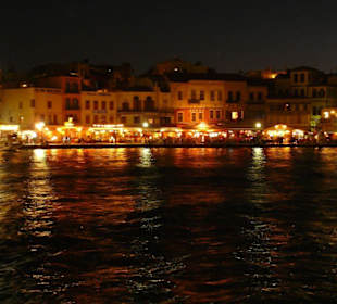 Chania bei Nacht