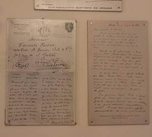 Café Martinho da Arcada * Fernando Pessoa überall