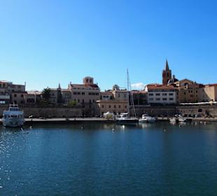 Blick auf Alghero
