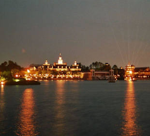 Abendstimmung im Epcot Center