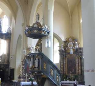 In der katholischen Kirche von Gerolzhofen