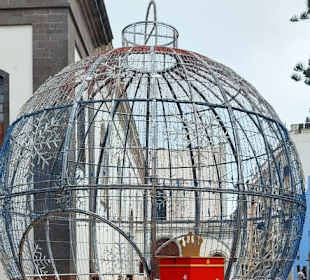 Weihnachtsschmuck in La Laguna