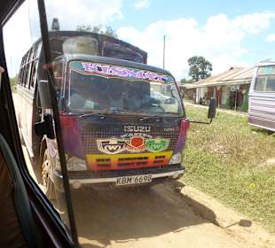 Überlandbus, die Fahrzeuge müssen viel aushalten