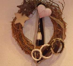 Weihnachtsdeko Weißer Turm