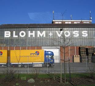Gelände der Werft BLOHM und VOSS