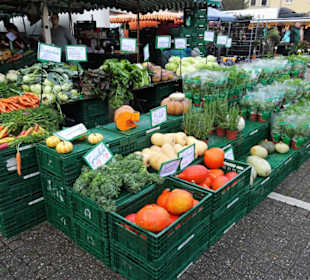 Rundgang über den Wochenmarkt Pferdemarkt