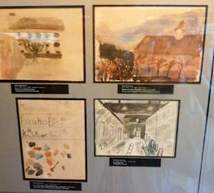 Kinder Zeichnungen (Pinkas-Synagoge)