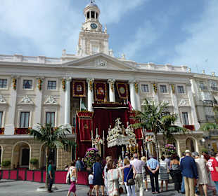 Fronleichnam in Cádiz