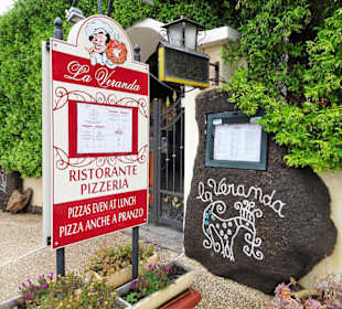 Eingang zum Restaurant La Veranda