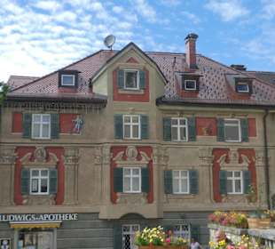 Partenkirchen: in der Ludwigstraße