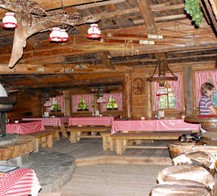 Rübezahlhütte auf der Rüberzahlalm in 1.170m