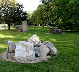 Exponate des Geoparks