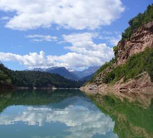 I canyon del lago di Santa Giustina