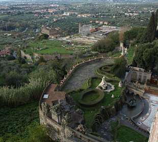 Widok z Villa D'Este