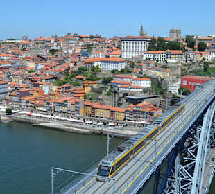 Blick auf die Altstadt von Porto