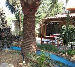 Blick Brunnen/Restaurant