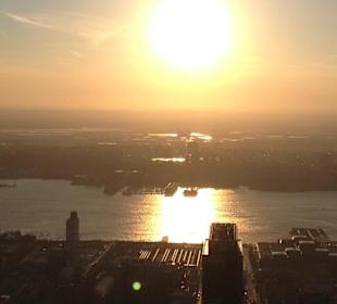 Die Sonne geht unter...