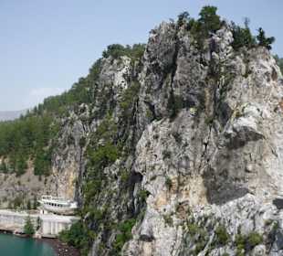 Manavgat Stausee, Staumauer