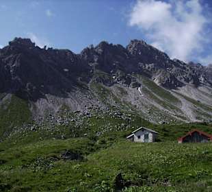 Weg zum Klettersteig