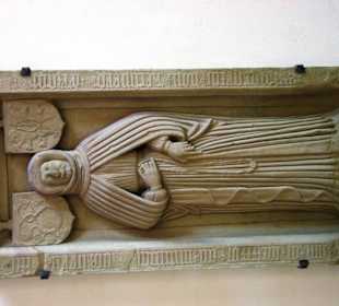 Fränkischer Adel Grabsteinplatten