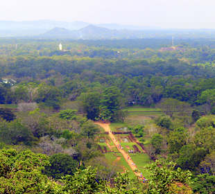 Blick von halber Höhe