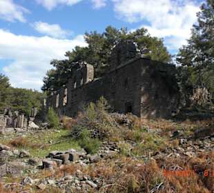 Teil der Ruinenstätte