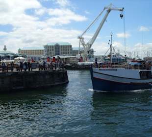 Der Hafen an der Waterfront