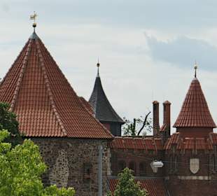 Teil der ehemaligen Befestigung von Magdeburg